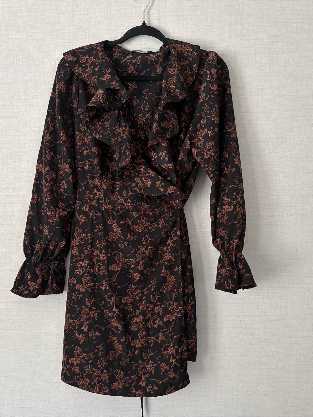 Disturbia Ruffle Wrap Dress